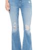 MOTHER MOTHER Petite Lil Weekender Fray Jeans Chaos Is Calling - 1