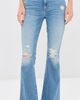 MOTHER MOTHER Petite Lil Weekender Fray Jeans Chaos Is Calling - 2