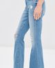 MOTHER MOTHER Petite Lil Weekender Fray Jeans Chaos Is Calling - 4