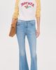 MOTHER MOTHER Petite Lil Weekender Fray Jeans Satisfy Your Cravings - 5