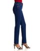Mother Mother Rider Skimp Mid Rise Straight Jeans in Retrograde Rodeo - 4