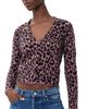 MOTHER MOTHER The Baby Peek-A-Boo Cardigan Black/Pink - 1