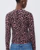 MOTHER MOTHER The Baby Peek-A-Boo Cardigan Black/Pink - 3
