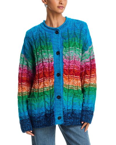 Mother Mother The Biggie Cardigan Cableknit Sweater