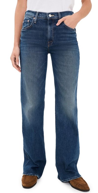 MOTHER MOTHER The Bookie Sneak Jeans Buckaroo