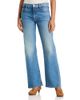 Mother Mother The Bookie Sneak Mid Rise Bootcut Jeans in Playback - 1