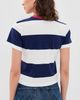 MOTHER MOTHER The Boxy Goodie Goodie Tee Jer True Blue And Fluff - 3