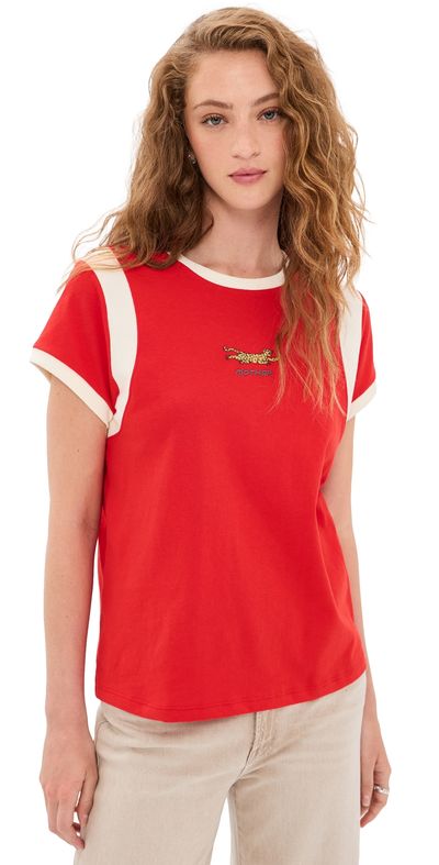 MOTHER MOTHER The Boxy Goodie Inset Tee Mother Jag