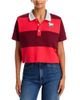 Mother Mother The Boxy Match Striped Cotton Polo - 1