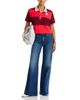 Mother Mother The Boxy Match Striped Cotton Polo - 2
