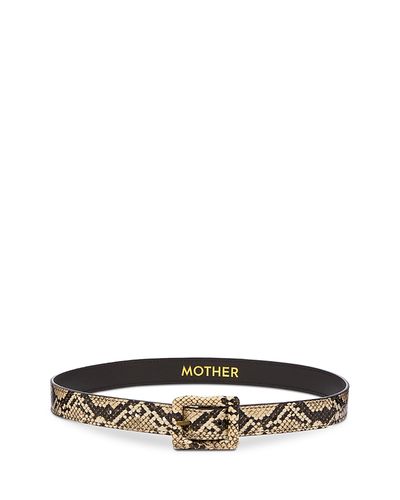 Mother Mother The Constrictor Faux Leather Belt