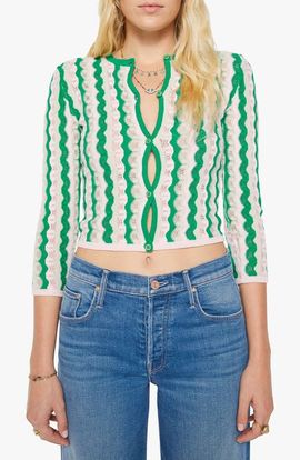MOTHER MOTHER The Crewneck Cardigan