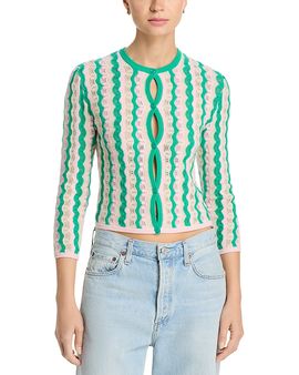 Mother Mother The Crewneck Cardigan Sweater