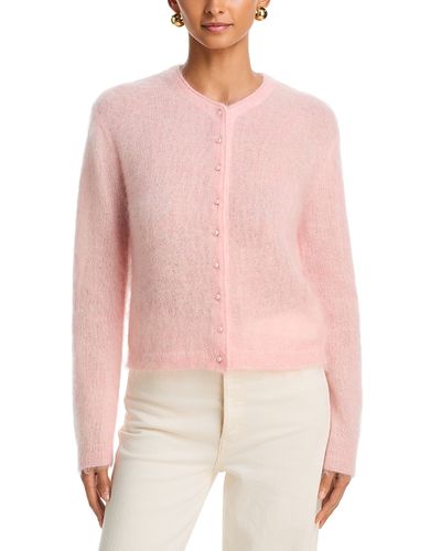 Mother Mother The Cropped Cardigan Crewneck Sweater