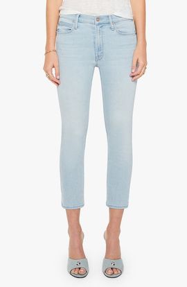 MOTHER MOTHER The Dazzler Crop Jeans