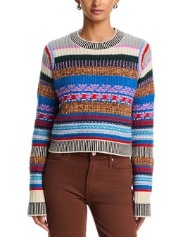 Mother Mother The Extra Crop Long Sleeve Sweater