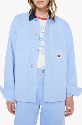 MOTHER MOTHER The Frontline Twill Chore Jacket