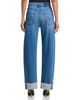 Mother Mother The Half Pipe Flood Cuff Fray Jeans in Get Two Birds Stoned - 3
