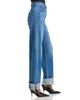 Mother Mother The Half Pipe Flood Cuff Fray Jeans in Get Two Birds Stoned - 4
