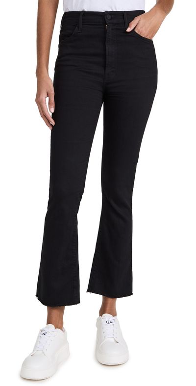 MOTHER MOTHER The Hustler Ankle Fray Jeans Not Guilty 24