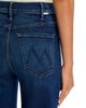 Mother Mother The Hustler Roller Sneak High Rise Jeans in Troublemaker - 5