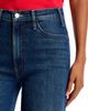 Mother Mother The Hustler Roller Sneak High Rise Wide Leg Jeans in Naughty By Nature - 5