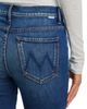 Mother Mother The Insider Ankle Step Fray High Rise Jeans in Cosmic Cowgirl - 5