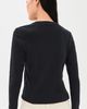 MOTHER MOTHER The Itty Bitty Crop Tee Black - 3