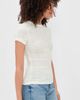 MOTHER MOTHER The Itty Bitty Ringer Tee Antique White - 4