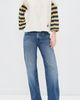 MOTHER MOTHER The Lasso Heel Jeans Knick Knack Paddy Whack - 5