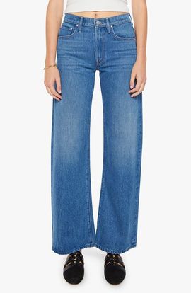 MOTHER MOTHER The Lasso Sneak Wide Leg Jeans