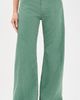 MOTHER MOTHER The Lemon Twist Sneak Corduroy Jeans Dark Ivy - 2