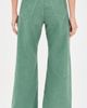 MOTHER MOTHER The Lemon Twist Sneak Corduroy Jeans Dark Ivy - 3