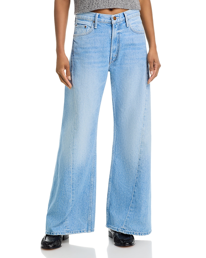 Mother - The Lemon Twist Sneak Jeans in Munchies