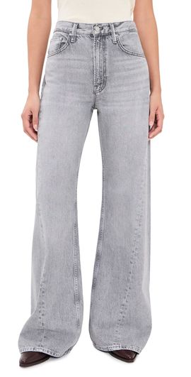 MOTHER MOTHER The Lemon Twist Sneak Jeans Rocky Road