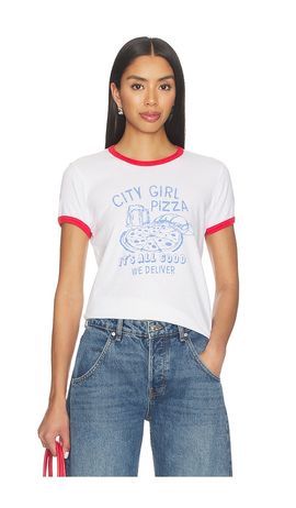 MOTHER MOTHER The Lil Petite Goodie Ringer Tee