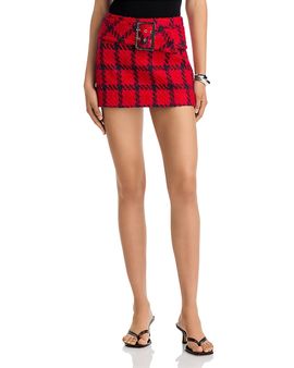 Mother Mother The Lockstep Mini Skirt