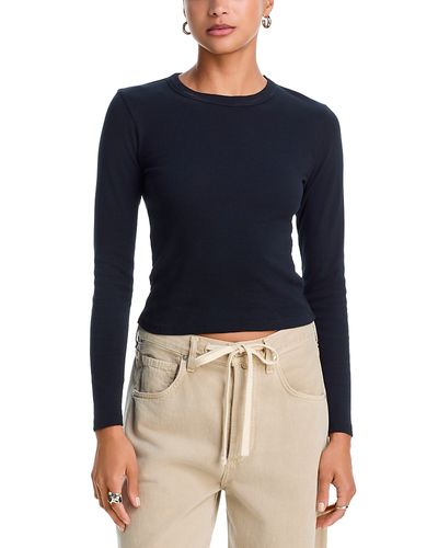 Mother Mother The Long Sleeve Itty Bitty Crop Tee