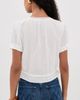 MOTHER MOTHER The Love Letter Puff Blouse White - 3