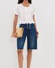 MOTHER MOTHER The Love Letter Puff Blouse White - 5