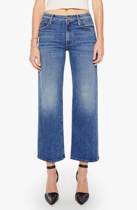 MOTHER MOTHER The Maven Mid Rise Flood Jeans