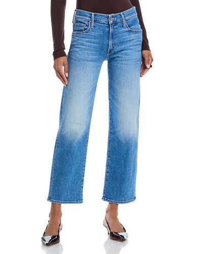 Mother Mother The Mid Rise Rambler Jeans in Out of the Blue
