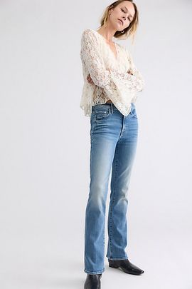 MOTHER MOTHER The Outsider Skimp Flare Jeans