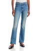 Mother Mother The Outsider Skimp Mid Rise Bootcut Jeans in Move To The Groove - 1