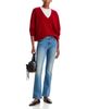 Mother Mother The Outsider Skimp Mid Rise Bootcut Jeans in Move To The Groove - 2