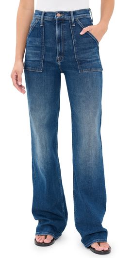 MOTHER MOTHER The Patch Maven Sneak Jeans Spare Me The Drama