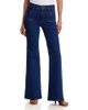 Mother Mother The Patch Pocket Doozy Mid Rise Flare Jeans in Retrograde Rodeo - 1