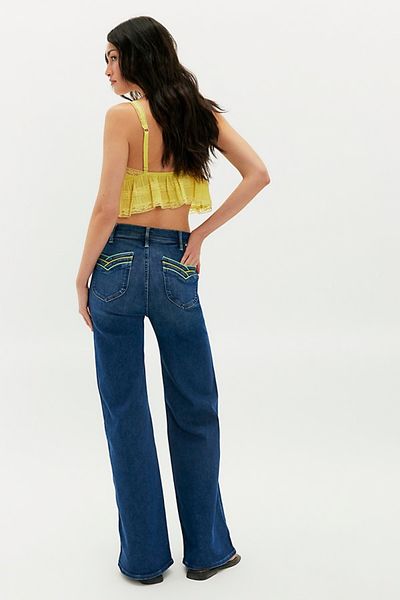 MOTHER MOTHER The Pipeline Hustler Roller Sneak Jeans