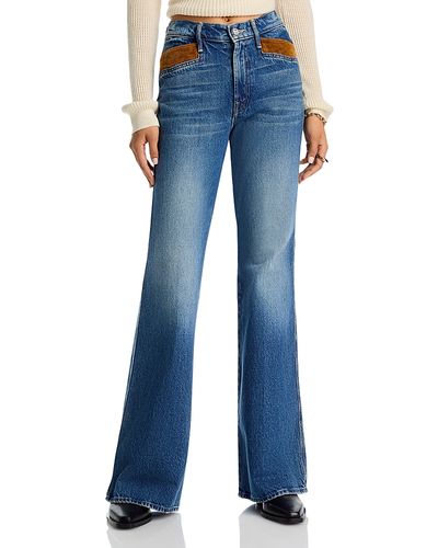 Mother Mother The Pointy Pocket Doozy Heel Jeans in Remember When