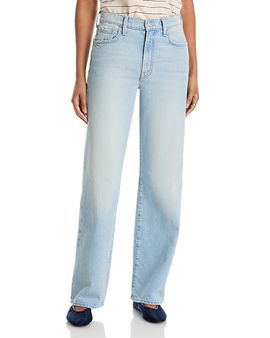 Mother Mother The Rambler Zip Skimp High Rise Jeans in Out Of The Woods